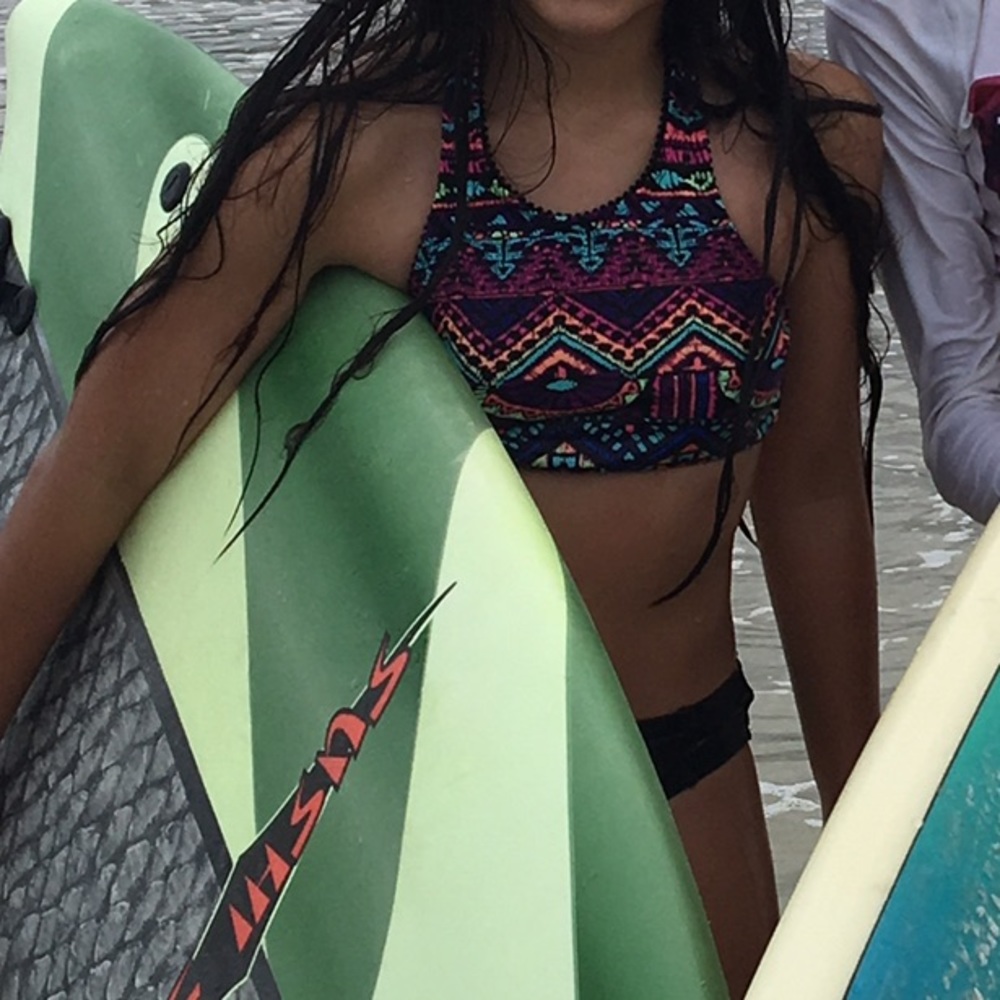 HIGH NECK KOHLS SWIMSUIT TOP